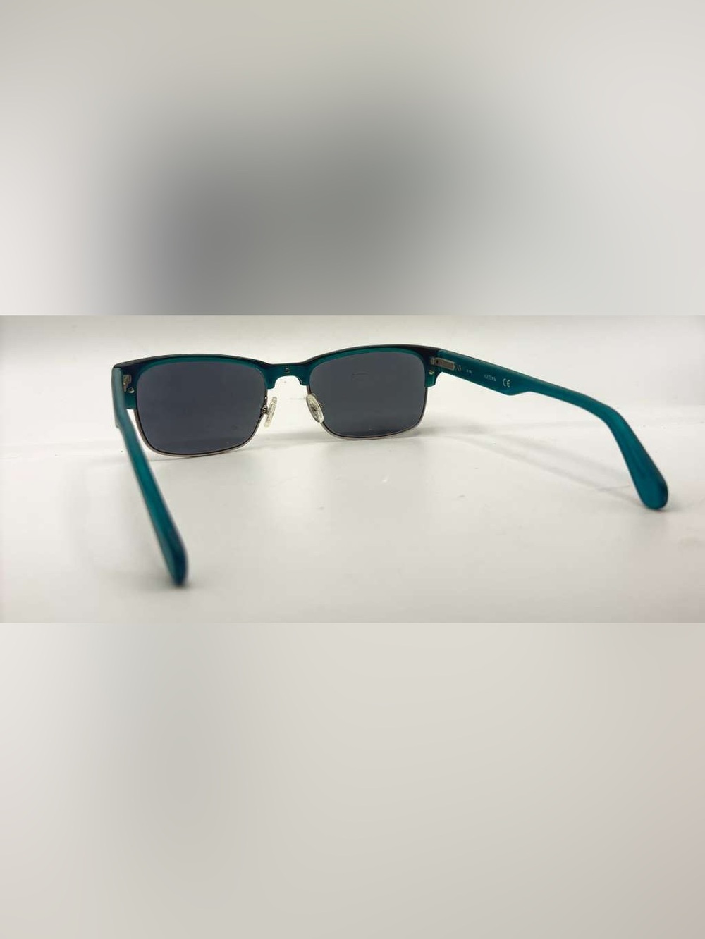 Guess GU1894 Black Blue Oval Sunglasses Frames Only - Picture 5 of 8